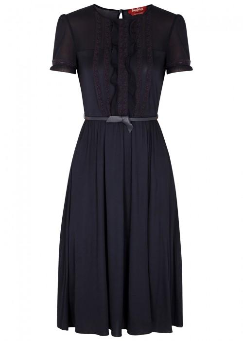 max mara viscose jersey dress