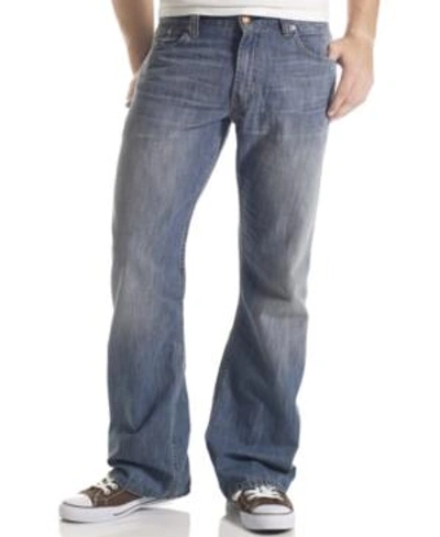 Shop Levi's Men's 527 Slim Bootcut Fit Jeans In Medium Chipped
