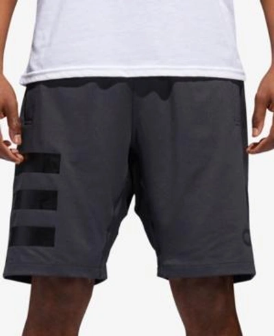 Shop Adidas Originals Adidas Men's 36 Hours Hype Icon 9" Shorts In Carbon Black