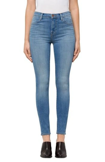 Shop J Brand Maria High Waist Skinny Jeans In Influential