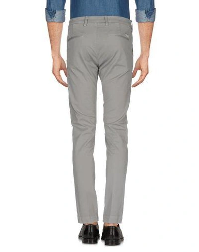 Shop Entre Amis Man Pants Grey Size 46 Cotton, Elastane