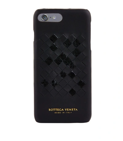 Bottega Veneta Leather Intrecciato Weave Iphone 7 Plus Case In ...