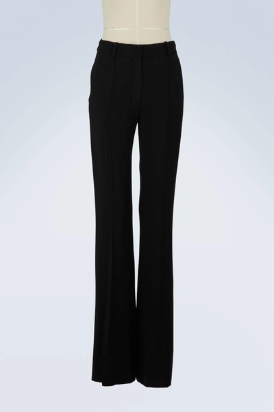 Shop Victoria Beckham Flared Pants In Black