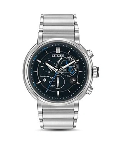 Shop Citizen Proximity Smartwatch, 46mm In Black/silver