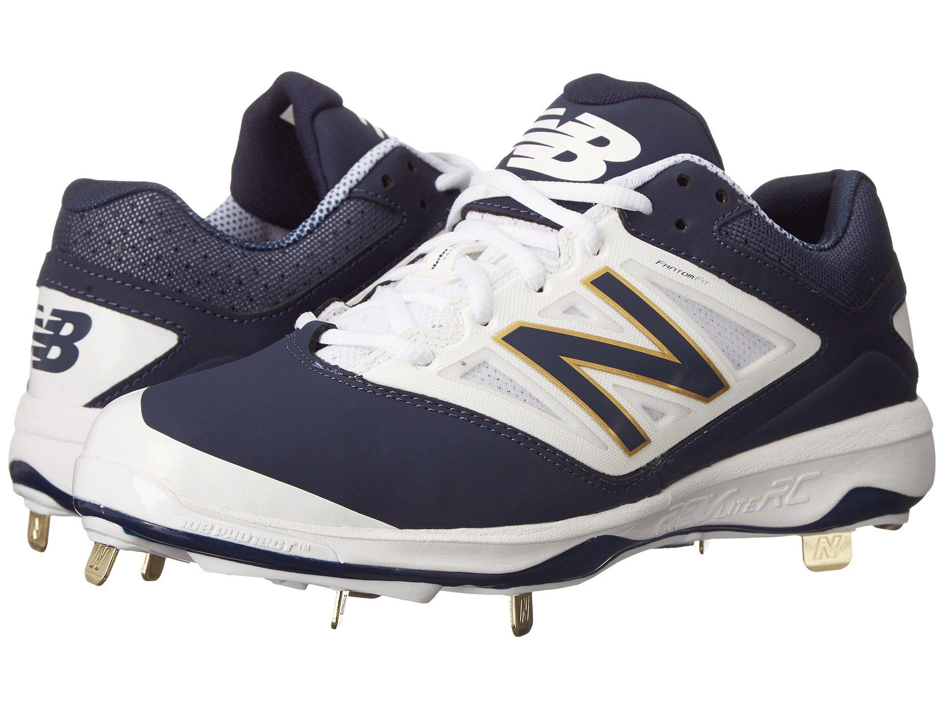 navy new balance cleats