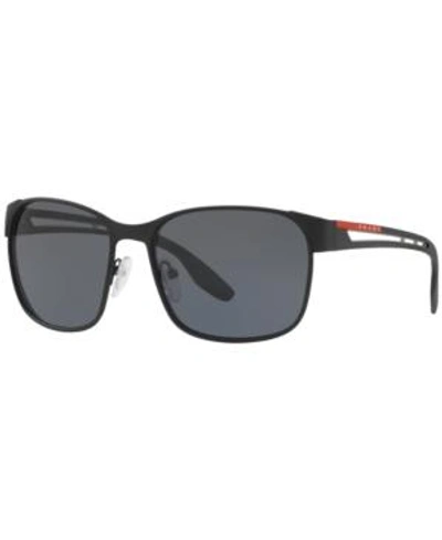 Shop Prada Sunglasses, Ps 52ts In Black/grey