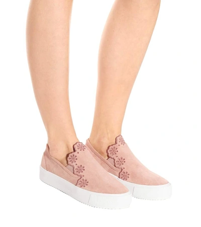Shop See By Chloé Slip-on Suede Sneakers