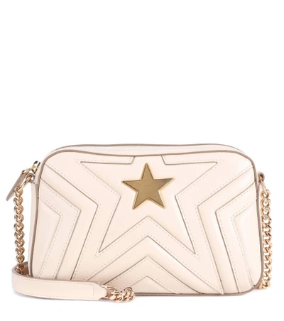 Shop Stella Mccartney Stella Star Small Shoulder Bag In White