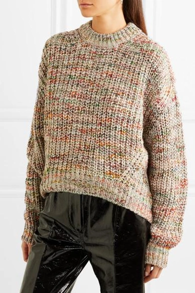 Acne Studios Zora Chunky-knit Sweater In Ecru | ModeSens