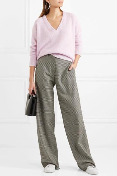 Shop Marc Jacobs Wool-blend Sweater In Lilac