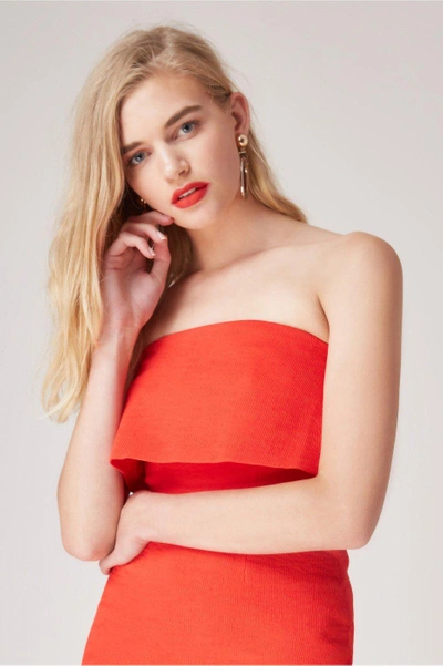 Shop C/meo Collective Love Like This Dress In Poppy Red