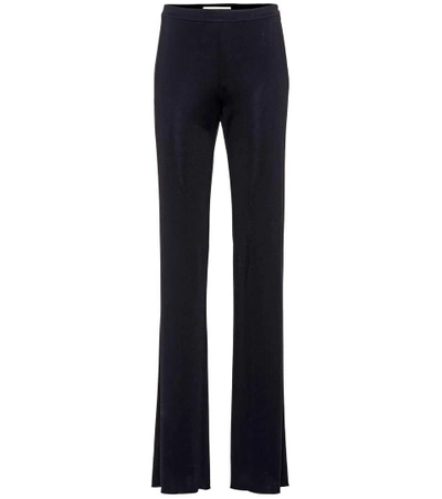 Shop Emilio Pucci High-waisted Trousers In Black