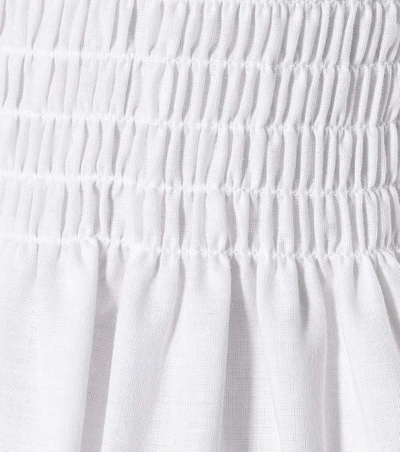 Shop Calvin Klein 205w39nyc Cotton Skirt In White