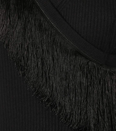 Shop Altuzarra Daumier Wool Top In Black