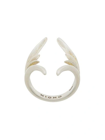 Shop Niomo Nypa Ring - Metallic