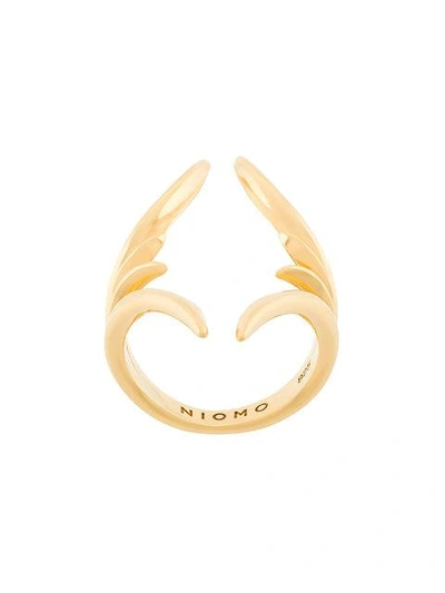 Shop Niomo Nypa Ring - Metallic