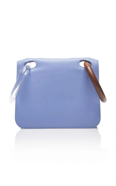 Shop Roksanda Neneh Leather Bag In Blue