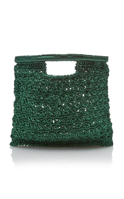 Shop Carrie Forbes Licho Clutch In Green