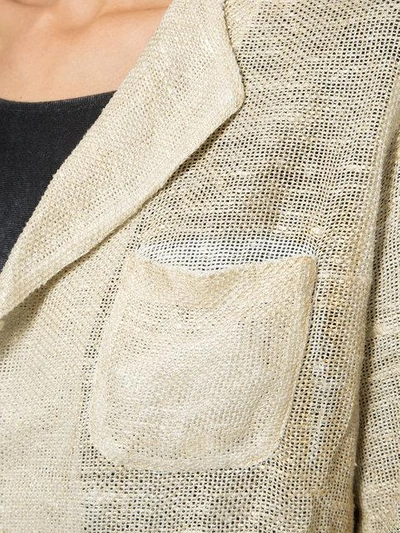 Shop Avant Toi Soft Blazer In Neutrals