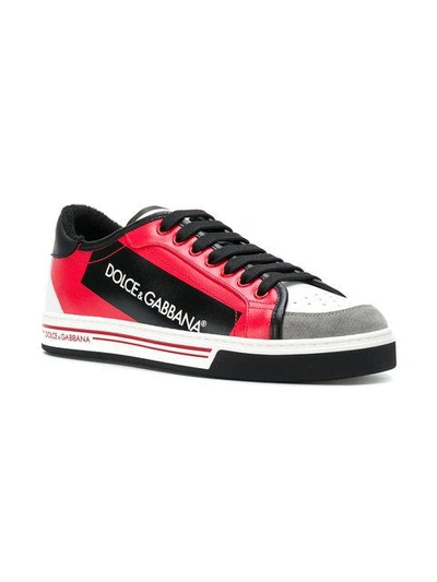 Shop Dolce & Gabbana Roma Sneakers In Red