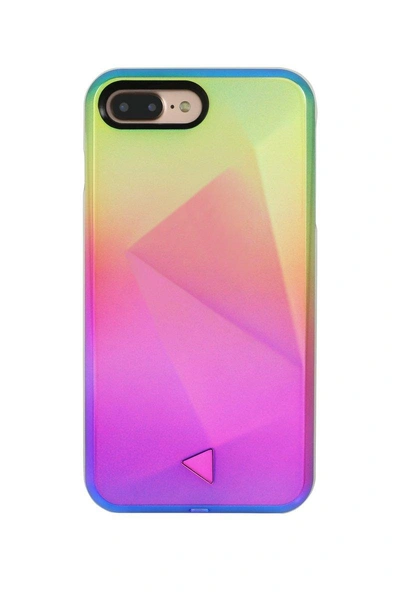Shop Rebecca Minkoff Selfie Glow Case For Iphone 8 Plus & Iphone 7 Plus In Oil Slick