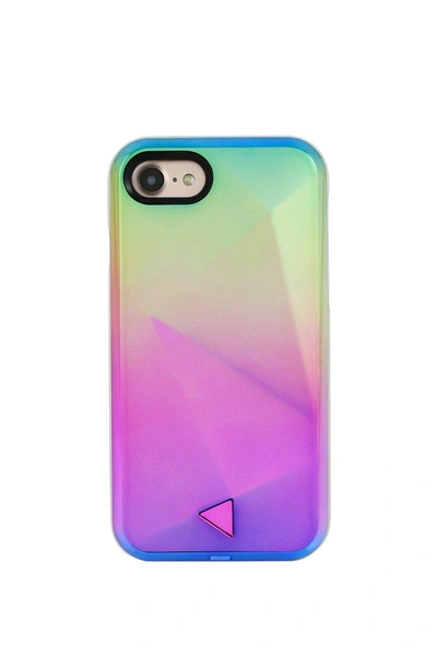 Shop Rebecca Minkoff Selfie Glow Case For Iphone 8 & Iphone 7 In Oil Slick
