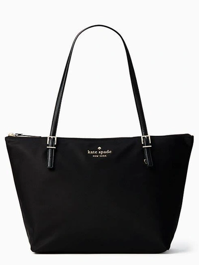 Shop Kate Spade Maya Shopping Bag In Black