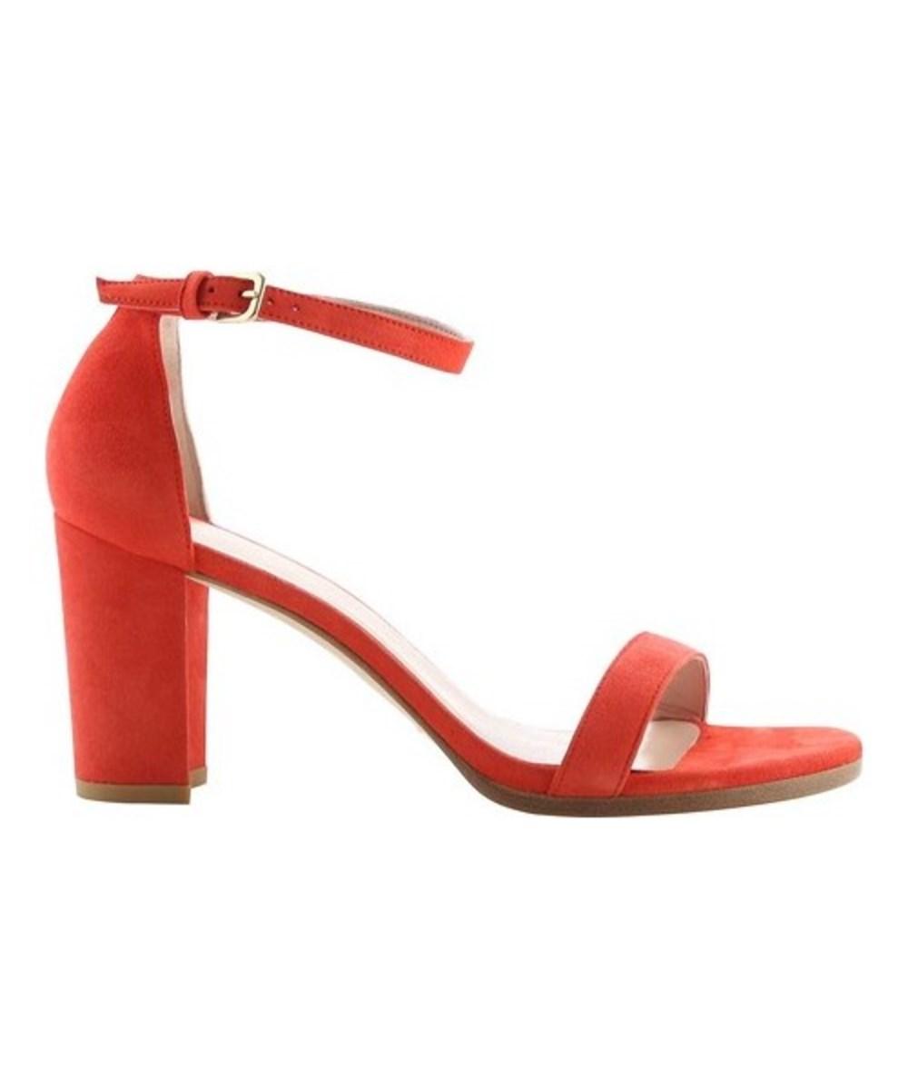 stuart weitzman chunky heel sandal