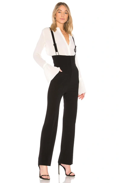 Frame Stretch Wool Overall Trousers In Noir | ModeSens