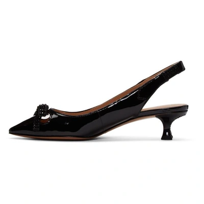 Shop Marc Jacobs Black Abbey Slingback Heels