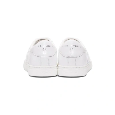 Shop Marc Jacobs White Chain Link Empire Sneakers In 100 White