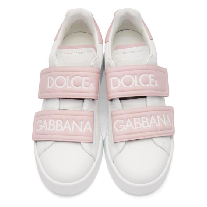 dolce and gabbana velcro sneakers