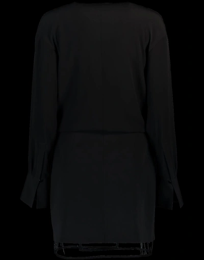 Shop Alexander Wang Tulle Mini Dress In Black