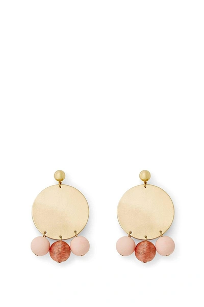 Shop Rebecca Minkoff Disco Ball Statement Earring In Vintage Pink
