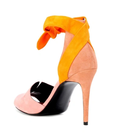 Shop Pierre Hardy Secret Suede Sandals In Female