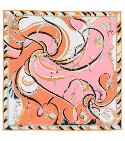 Silk scarf Emilio Pucci Multicolour in Silk - 26370647