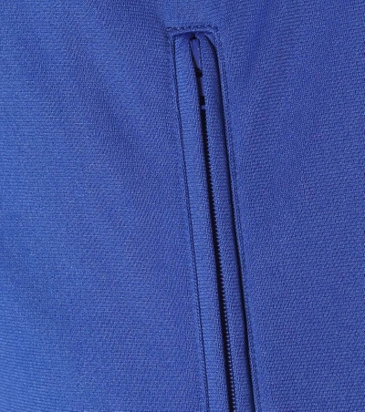 Shop Givenchy Jersey Track Jacket In Blue