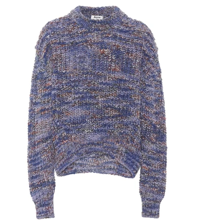 Shop Acne Studios Zora Wool-blend Sweater