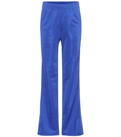 Shop Givenchy Jersey Trackpants In Blue