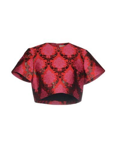 Shop Mary Katrantzou Blouses In Red