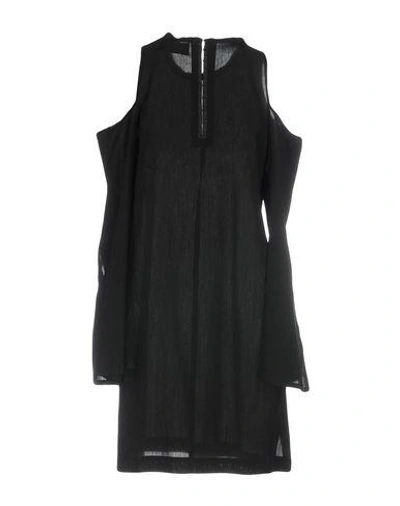 Shop Lost & Found Short Dress In Black