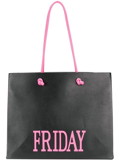 Shop Alberta Ferretti Friday Shopper Bag In 1555