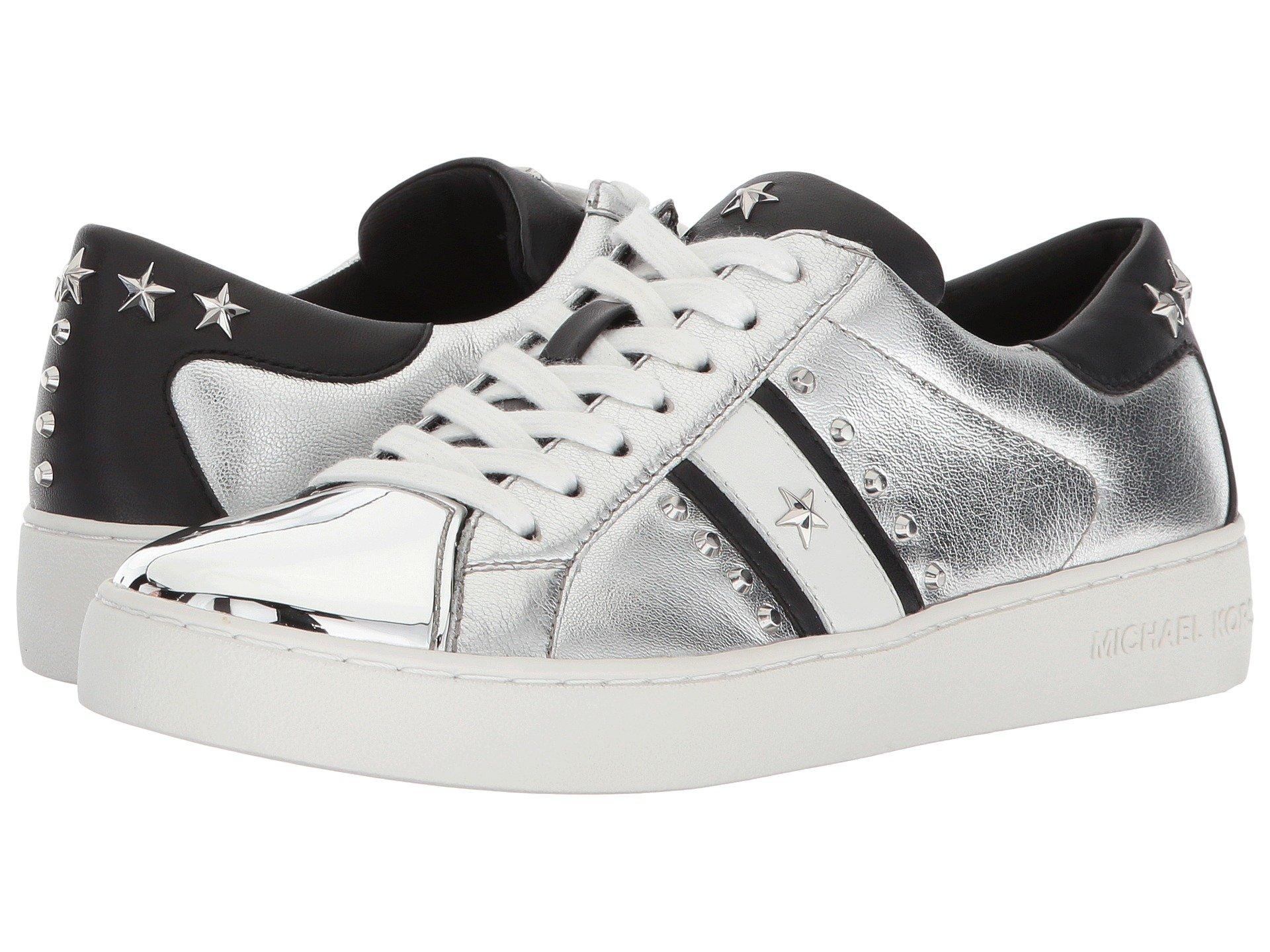 michael kors sneakers silver