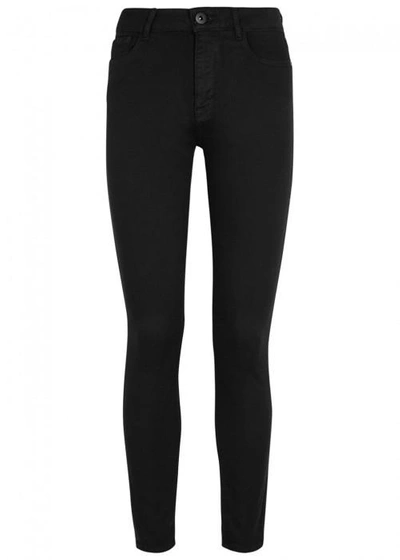 Shop Dl 1961 Farrow Black Instaslim Skinny Jeans