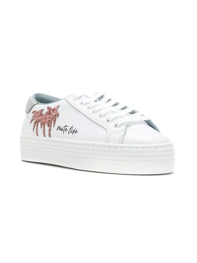 Shop Chiara Ferragni Suite Life Sneakers - White
