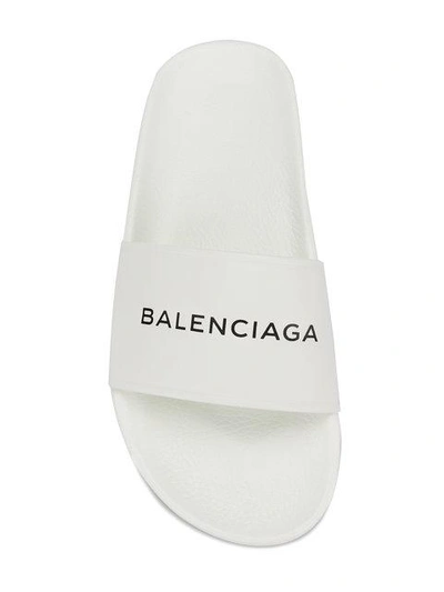 Shop Balenciaga Pool Sandals