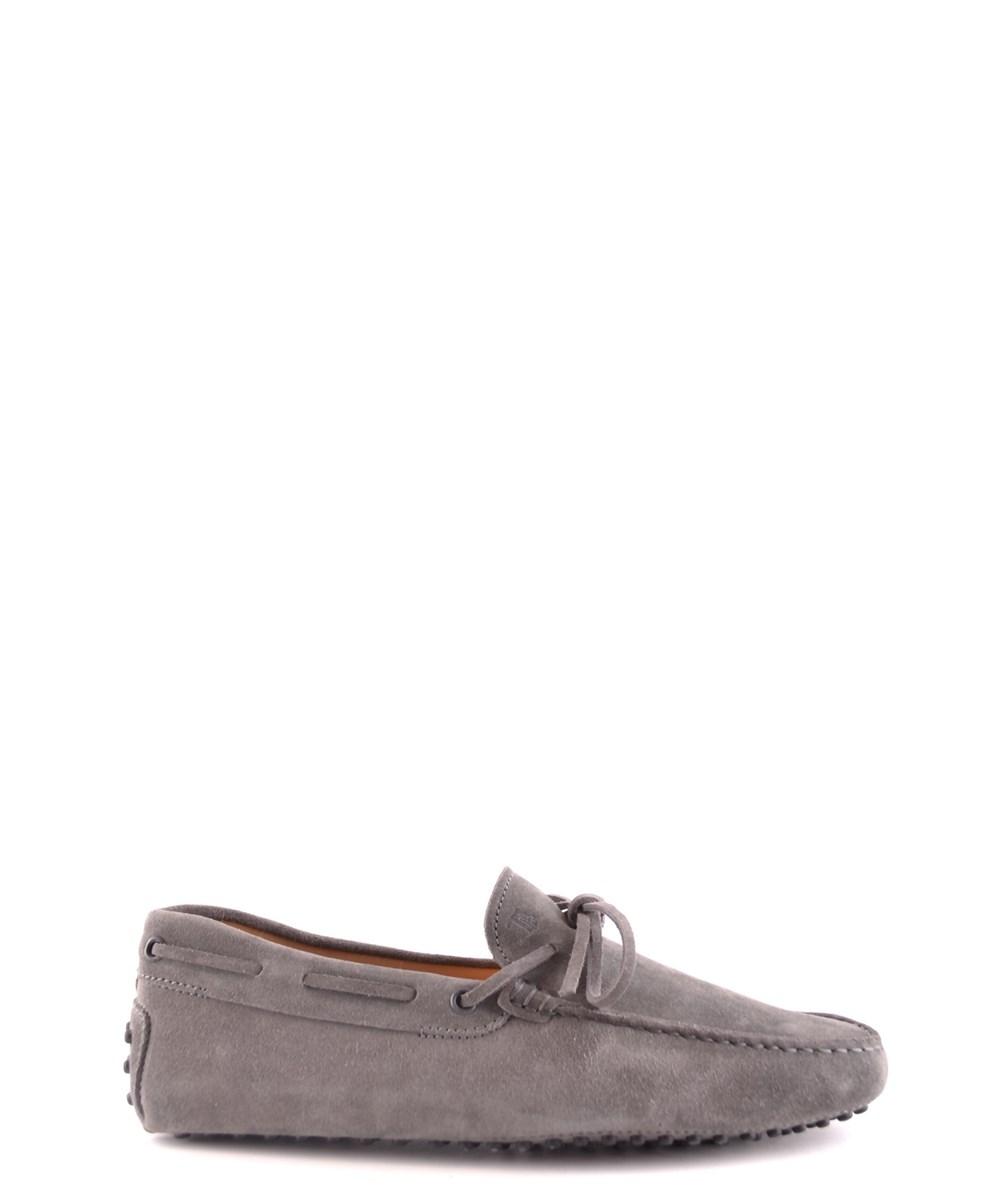 grey suede moccasins