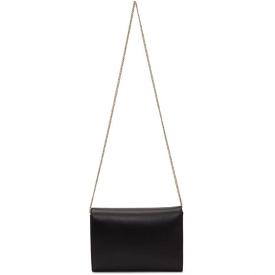 Shop Versace Black Small Palazzo Sultan Evening Chain Bag In Knjoc Black