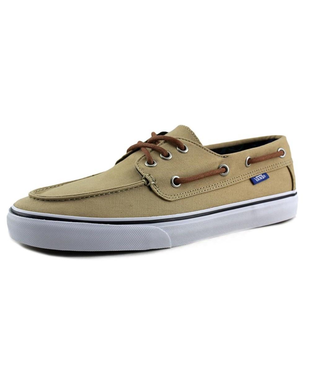 vans chauffeur khaki