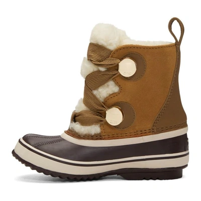 Shop Chloé Brown Sorel Edition Winter Boots